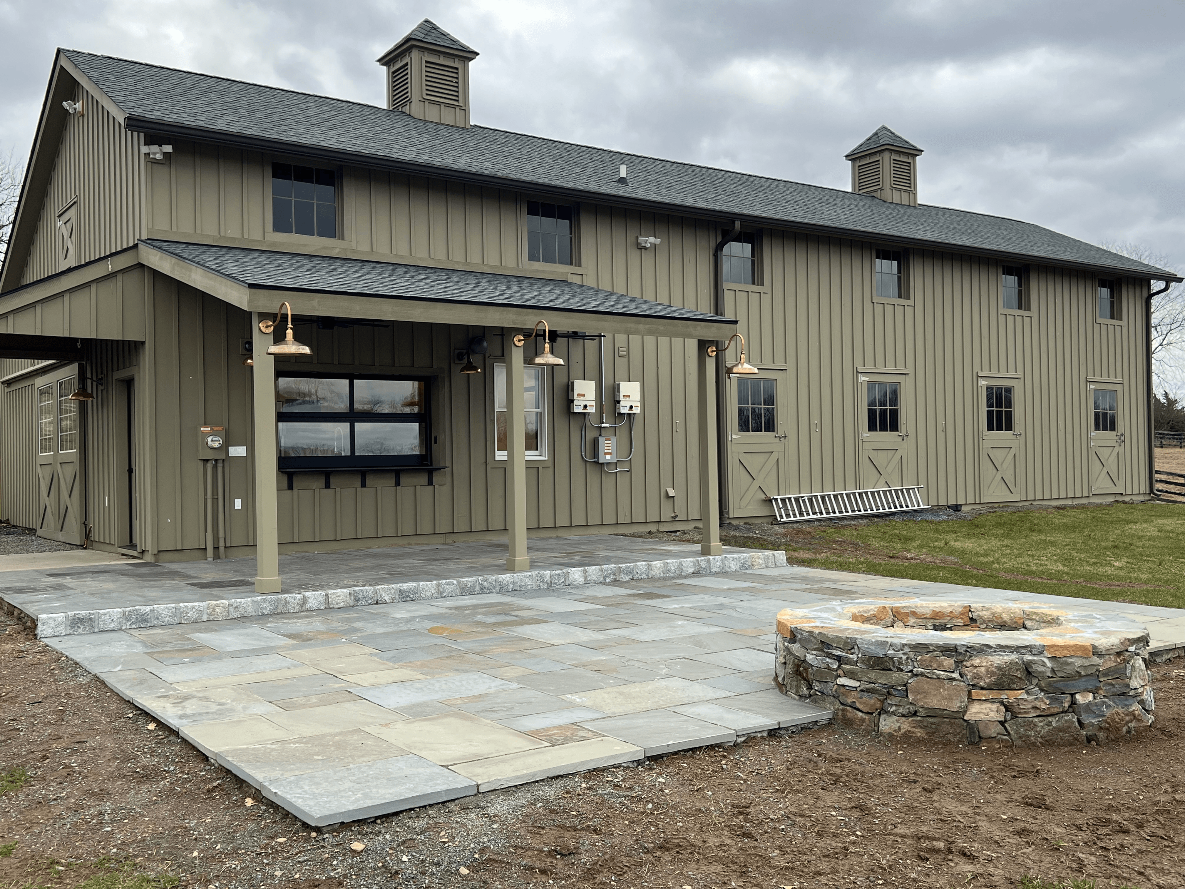 Outdoor Greenhouse Construction